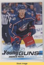 2019-20 Upper Deck Young Guns Andrew Peeke #452 READ kh0