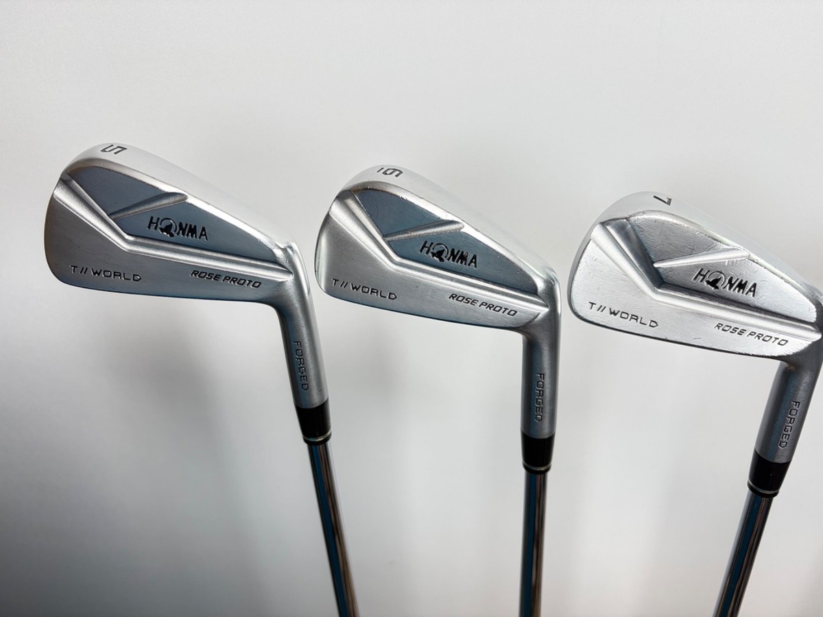HONMA Tour World ROSE PROTO 5-10 Iron Set 6pcs S-Flex RH NS PRO 