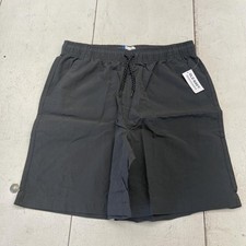 Old Navy Youth Boys XXL Active Gray Quick Dry Mesh Lined Dock Short Drawstring