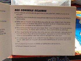 Notice Manuel original de jeu a boy and his blob pour Nintendo Nes en FRA