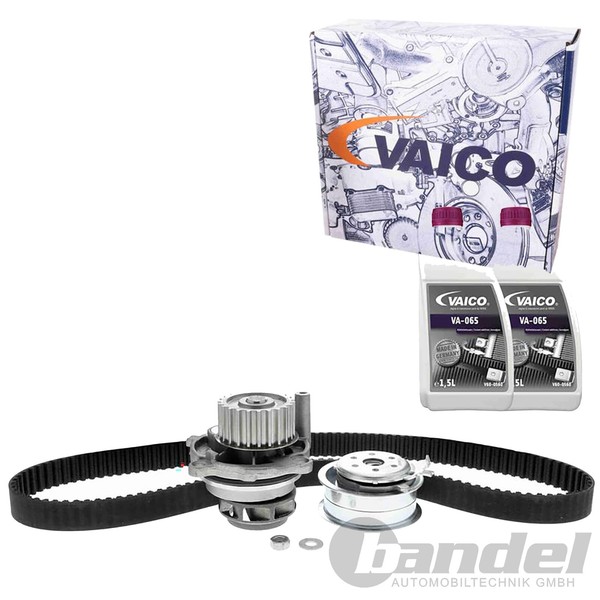 Vaico Zahnriemensatz MIT Wasserpumpe Passend FüR Audi A3 A4 A6 Seat Altea-image