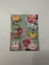 New Jelly Animal Croc Shoe Charms Set