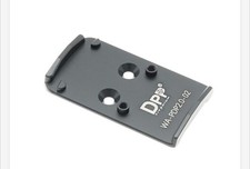 DPP Titanium Optic Adapter Plate Compatible with Walther PDP 2.0 and Holosun 407