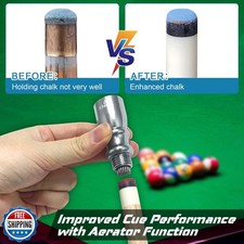 MoyanSuper 3-in-1 Pool Cue Tip Shaper Billiard Cue Stick Accessories Repair T...