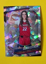 2025 Panini Prizm WNBA Sonia Citron Cracked Ice Rookie Variation Prizm RC #148 V