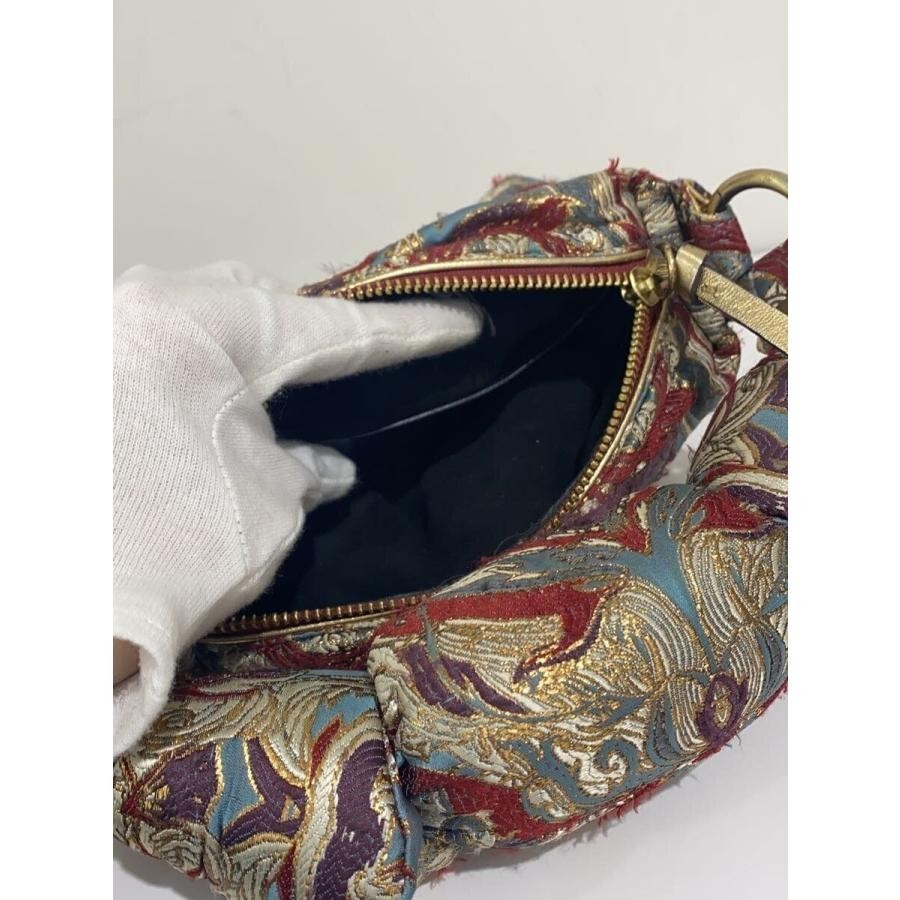 DRIES VAN NOTEN Handbag Indian Embroidered Multicolor All-over