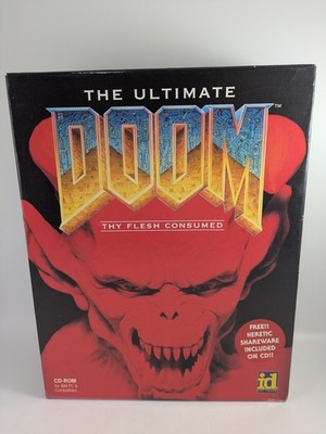 The Ultimate Doom Thy Flesh Consumed - Big Box Edition For PC CD-ROM - Complete 