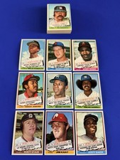 1976 Topps Traded 41/44 -card Near Complete Vintage Baseball Set; High Grade