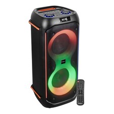 IBIZA COLUMBA600 LED beleuchtete Akku Lautsprecherbox 600W Bluetooth USB MicroSD