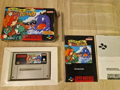 Super Mario World 2: Yoshi's Island SNES Super Nintendo CIB Deutsche NOE VERSION