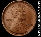 1912 Lincoln Wheat Cent - Scarce  High Grade  Lustrous  No Reserve  #K1856