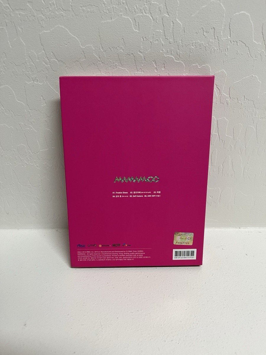 Mamamoo Pink Funky 2nd Mini Album CD 2015 Rare OOP K-Pop Korea US