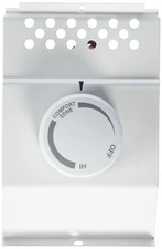 CADET MANUFACTURING 8734 White Double Pole Built In Baseboard Thermostat