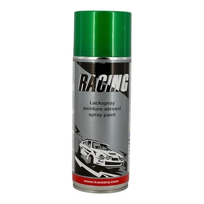 AUTO-K Bombe de peinture - Vert métallisé - Carrosserie voiture - Racing - 400ml
