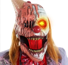  6.5 Ft Animatronic I Scream Clown Halloween