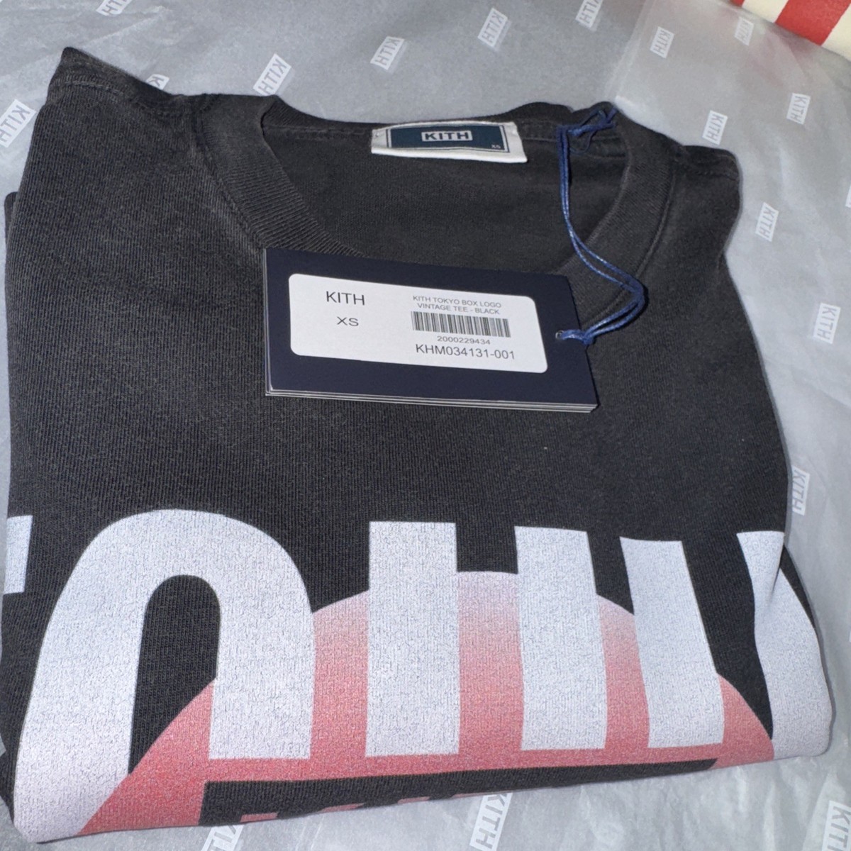 Kith Tokyo Box Logo Tee Black Size XS – Brand New Sold Out | eBay