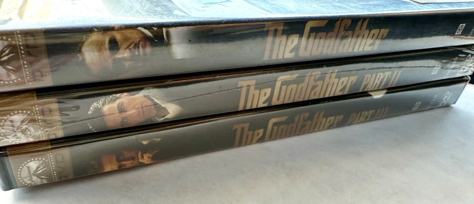 The Godfather 1, 2, 3 Trilogy - 3 DVD lot Widescreen New Sealed DVDs Coppolla MT - Image 3 of 4