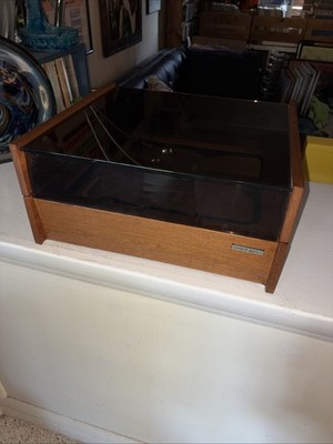 Vintage Dual United Audio 1019 Clamshell Turntable Cabinet Dust Cover
