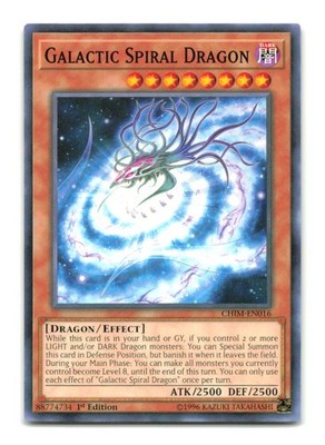 Galactic Spiral Dragon - CHIM-EN016 1st Edition - YuGiOh-LP