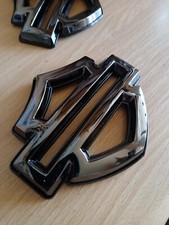 Tank Schilder Embleme Harley o. ä. Schwarzch...