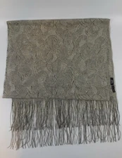 Womens Scarf Silver And Black By Cejon  