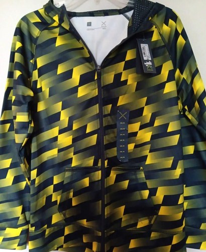 Xersion Track HOODIE Jacket REFLECTIVE Athletic Boys Teens XXL 18 Full Zip NWT - Picture 14 of 14