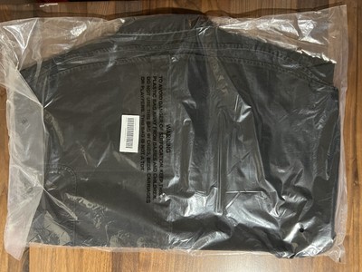 Supreme Loose Fit Short Sleeve Denim Painter Shirt in Black SS24 