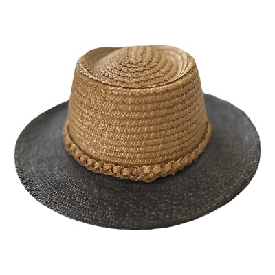 Miriam Lefcourt Western style Hat Vintage Miriam Lefcourt Multicolor Straw Sun Hat | eBay main image 4