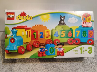 LEGO Duplo My First Number Train (10847) 100% Complete With Box  5702015866637 UK