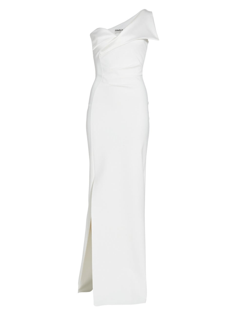Chiara Boni La Petite Robe Xenia Asymmetric Column Gown | eBay
