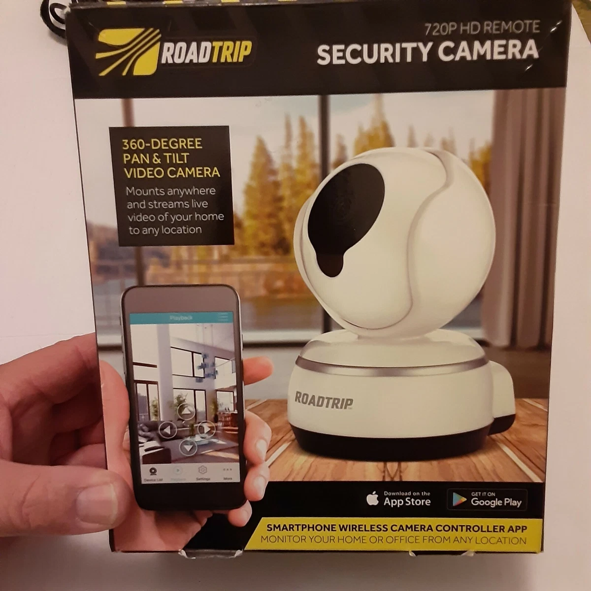 Road trip 720p hd remote store security camera