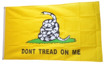 Fahne USA Gadsen Don't tread on me 1775 Flagge amerikanische Hissflagge 90x150cm