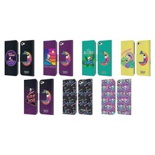 PEANUTS SNOOPY ALOHA DISCO LEATHER BOOK WALLET CASE FOR APPLE iPOD TOUCH MP3