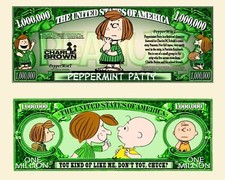 OUR PEPPERMINT PATTY DOLLAR BILL (2 Bills)