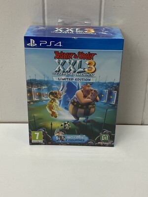 Asterix & Obelix XXL 3 The Crystal Menhir Limited Edition PS4 Brandneu Sealed