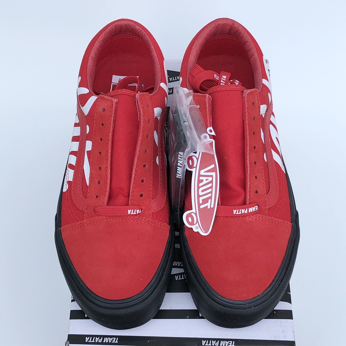 Size 8 - VANS Old Skool VLT LX x Patta Mean Eyed Cat - High Risk