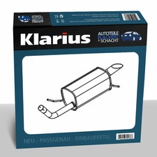 Klarius Auspuff Endtopf für Ford Fiesta Van Fiesta VI