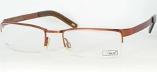 Inface Danish Design if8223-344 COPPER ORANGE EYEGLASSES FRAME 52-18-125 (NOTES)