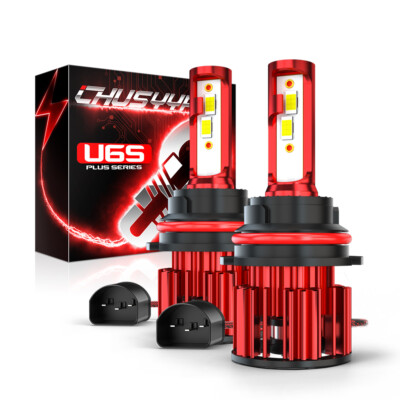 HB5 9007 LED Headlights 50000LM 240W LED Light Bulbs High Low Beam Super Bright