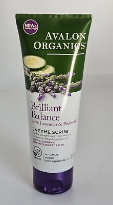 Avalon Organics Brilliant Balance Enzyme Scrub 4oz