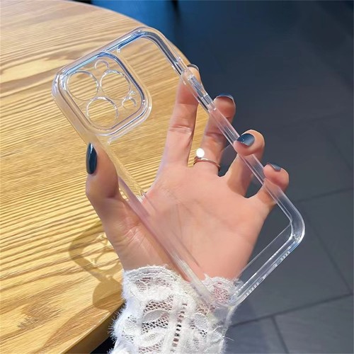 TPU Shell Transparent Mobile Phone Case for iphone16 Pro Max/15/14/13 Series - Zdjęcie 17 z 21