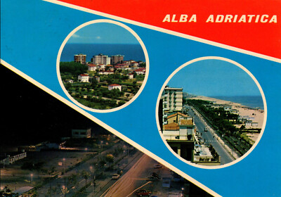 Alte Postkarte - Alba Adriatica