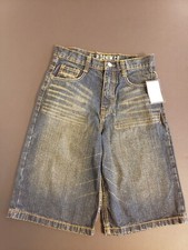 NWT U.S. Polo Assn. Since 1890 Four Star Goods Denim Shorts Boys Size 16