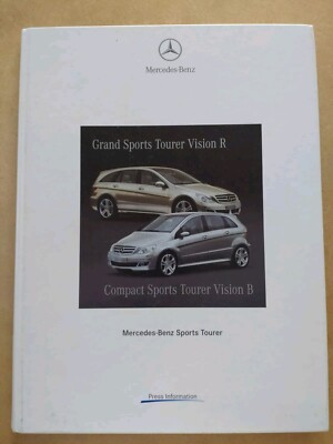 Mercedes Benz Pressemappe 2004 Sports Tourer Grand Sports Vision R Vision B