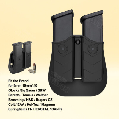 H&K USP Mag Pouch Fit Heckler & Koch USP Compact P30 P2000 VP9 Magazine Holster