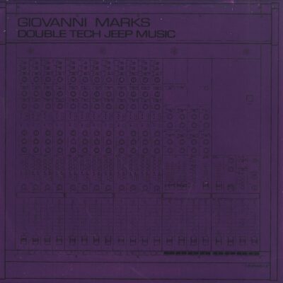 Giovanni Marks / DOUBLE TECH JEEP MUSIC (COLOURED 10 INCH) / Hit + Run / hnr 46