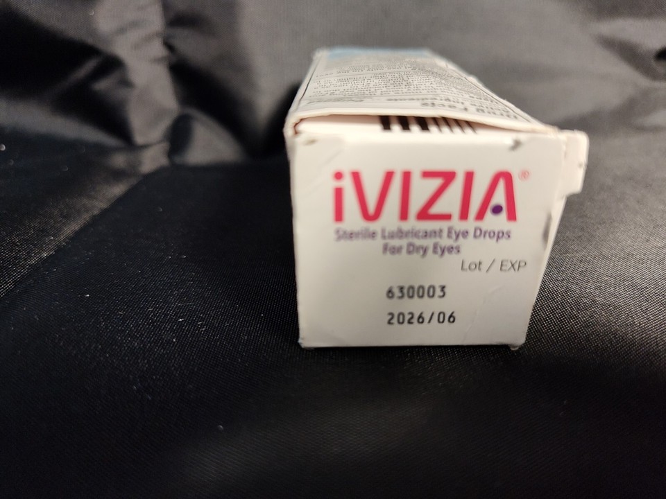iVIZIA Sterile Lubricant Eye Drops for Dry Eyes 10ml Exp. 06/2026