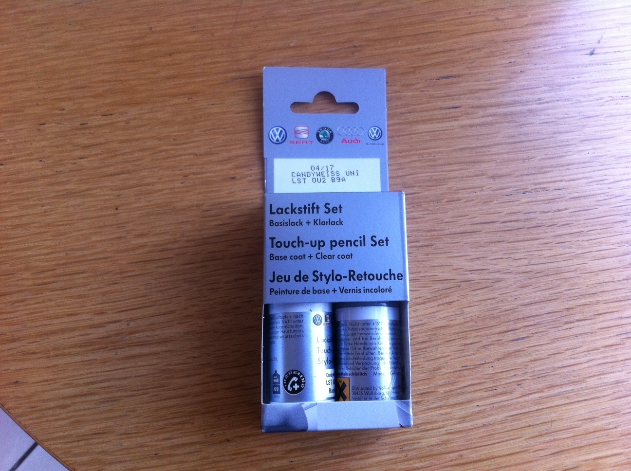 Genuine Volkswagen Candy White Touch up Paint Lb9a TouchUp VW Mk6 Golf