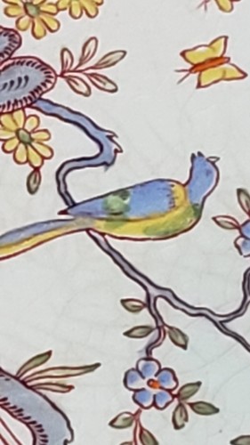 Adams Calyx Ware Singapore Bird #2744 Salad Plate - Picture 5 of 7