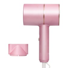 Portable Hair Dryer Household Heating and Cooling Air Anion for Home Travel Pink